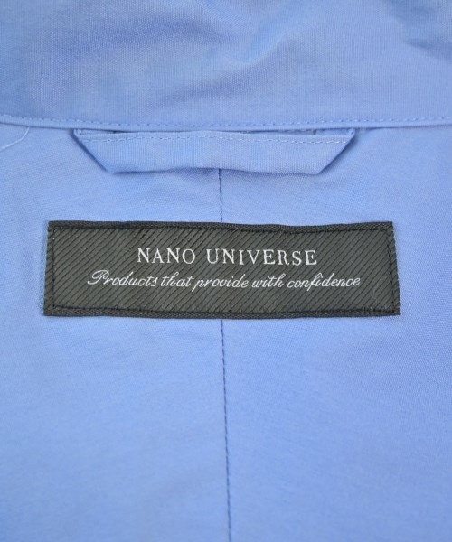 nano UNIVERSE（ナノユニバース）カジュアルシャツ 青 サイズ:L メンズ/2200643307025