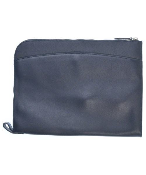 nano UNIVERSE（ナノユニバース）クラッチバッグ 紺 サイズ:- メンズ/2200643707016