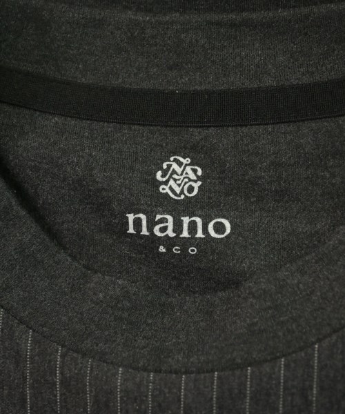 nano UNIVERSE（ナノユニバース）Tシャツ・カットソー グレー サイズ:L メンズ/2200541114206