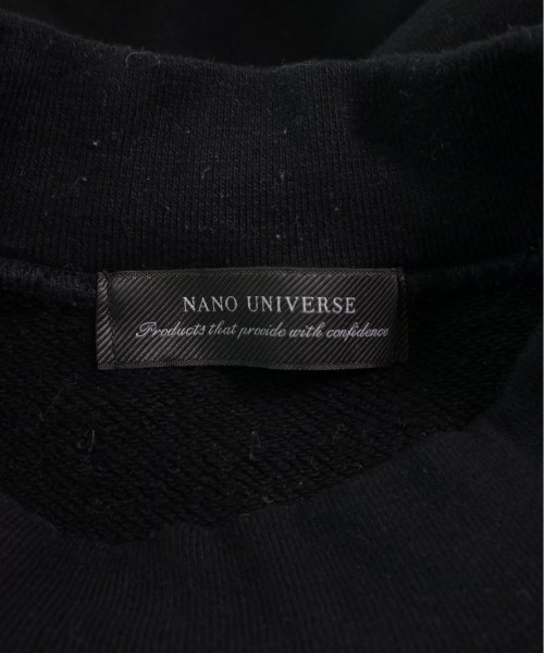 nano UNIVERSE（ナノユニバース）スウェット 黒 サイズ:M メンズ/2200519384051