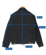 nano UNIVERSE（ナノユニバース）デニムジャケット 黒 サイズ:-(XS位) メンズ/2200525150015