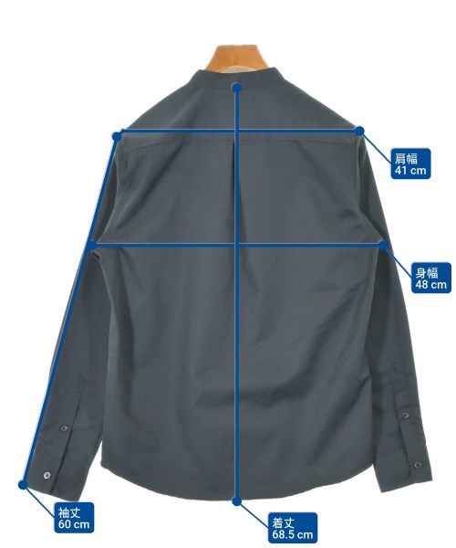 nano UNIVERSE（ナノユニバース）カジュアルシャツ 青 サイズ:S メンズ/2200544011038