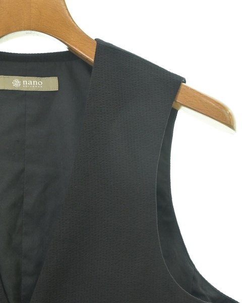 nano UNIVERSE（ナノユニバース）ドレスシャツ 黒 サイズ:S メンズ/2200619004156