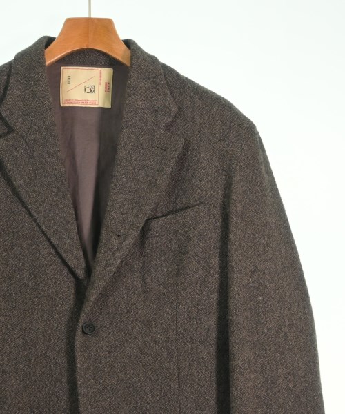 nano UNIVERSE（ナノユニバース）テーラードジャケット 茶 サイズ:M メンズ/2200622060019