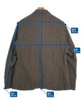 nano UNIVERSE（ナノユニバース）テーラードジャケット 茶 サイズ:M メンズ/2200622060019