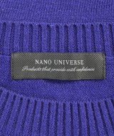 nano UNIVERSE（ナノユニバース）ニット・セーター 紫 サイズ:L メンズ/2200624243069