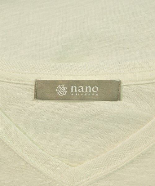 nano UNIVERSE（ナノユニバース）Tシャツ・カットソー 白 サイズ:M メンズ/2200625188017