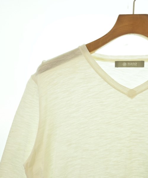 nano UNIVERSE（ナノユニバース）Tシャツ・カットソー 白 サイズ:M メンズ/2200625188017