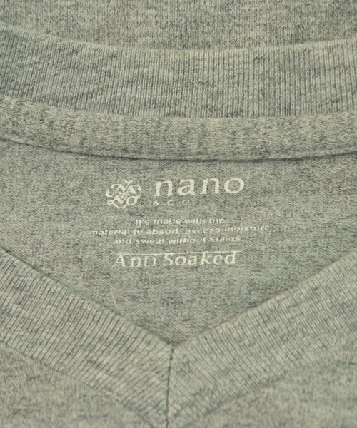 nano UNIVERSE（ナノユニバース）Tシャツ・カットソー グレー サイズ:M メンズ/2200625188031