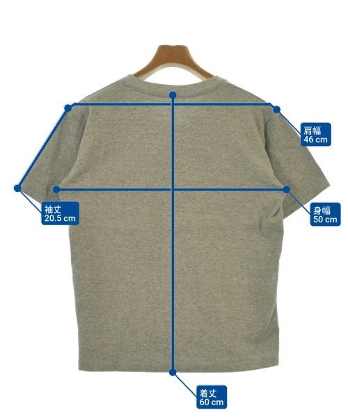 nano UNIVERSE（ナノユニバース）Tシャツ・カットソー グレー サイズ:M メンズ/2200625188031