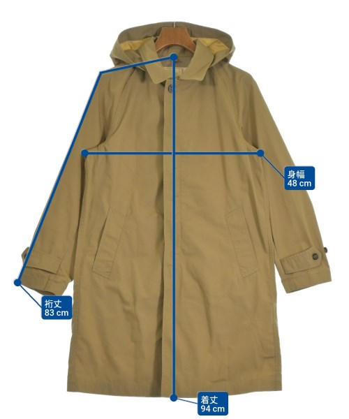 nano UNIVERSE（ナノユニバース）ステンカラーコート ベージュ サイズ:S メンズ/2200616326022