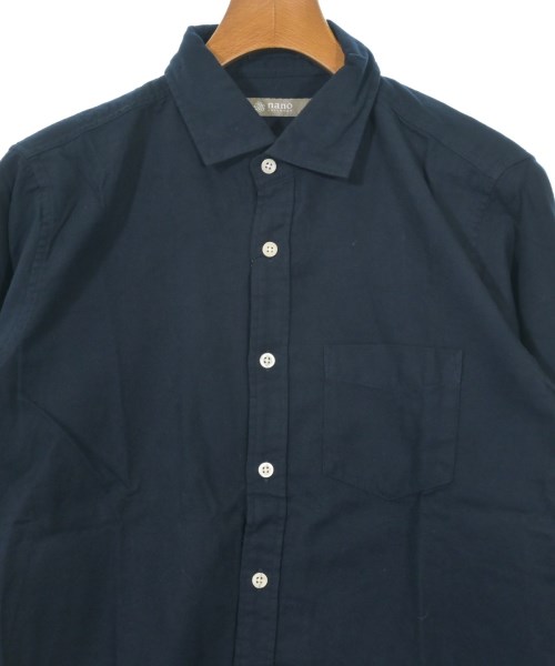 nano UNIVERSE（ナノユニバース）カジュアルシャツ 紺 サイズ:M メンズ/2200615638249