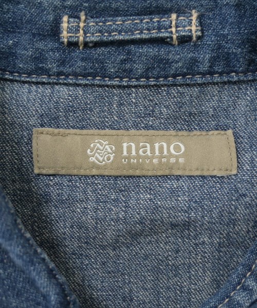 nano UNIVERSE（ナノユニバース）カジュアルシャツ 紺 サイズ:L メンズ/2200621667455