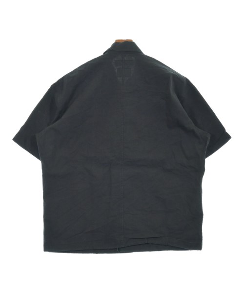 nano UNIVERSE（ナノユニバース）カジュアルシャツ 黒 サイズ:S メンズ/2200618009060