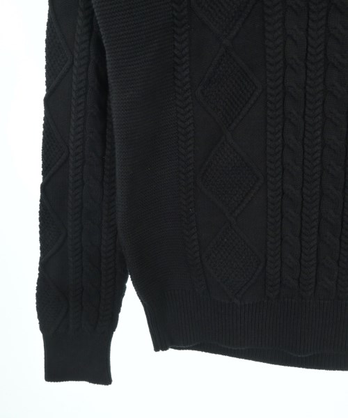 nano UNIVERSE（ナノユニバース）ニット・セーター 黒 サイズ:XL メンズ/2200618853014