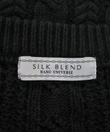 nano UNIVERSE（ナノユニバース）ニット・セーター 黒 サイズ:XL メンズ/2200618853014