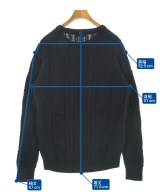 nano UNIVERSE（ナノユニバース）ニット・セーター 黒 サイズ:XL メンズ/2200618853014