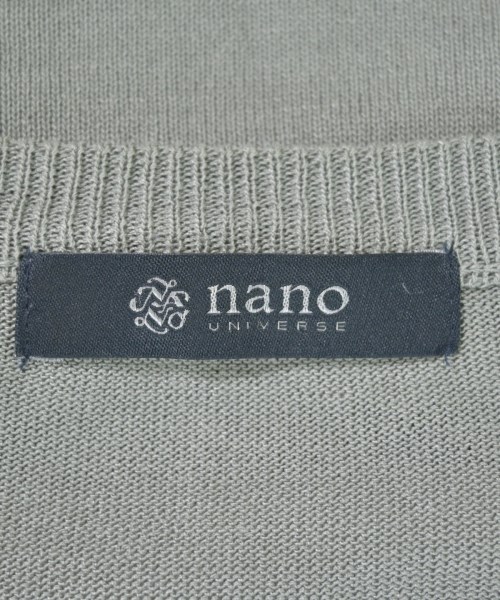 nano UNIVERSE（ナノユニバース）ニット・セーター グレー サイズ:XL メンズ/2200633865030