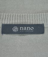 nano UNIVERSE（ナノユニバース）ニット・セーター グレー サイズ:XL メンズ/2200633865030