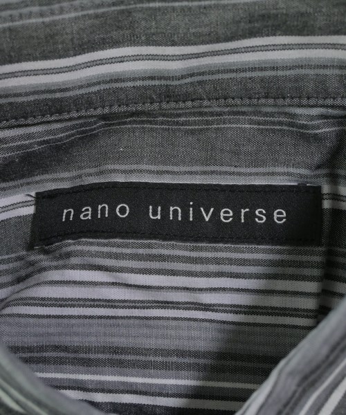 nano UNIVERSE（ナノユニバース）カジュアルシャツ グレー サイズ:M メンズ/2200621121056