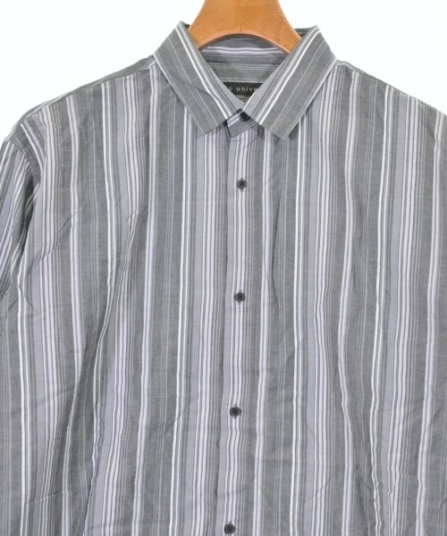 nano UNIVERSE（ナノユニバース）カジュアルシャツ グレー サイズ:M メンズ/2200621121056