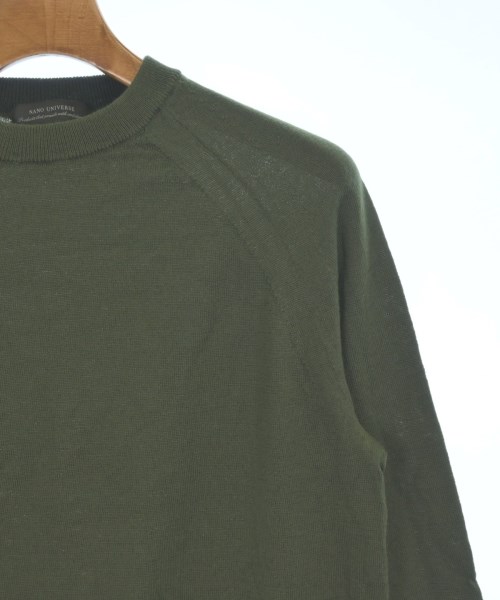 nano UNIVERSE（ナノユニバース）ニット・セーター 緑 サイズ:M メンズ/2200634203046