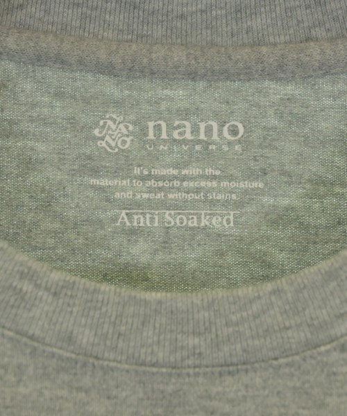 nano UNIVERSE（ナノユニバース）Tシャツ・カットソー グレー サイズ:L メンズ/2200606953184
