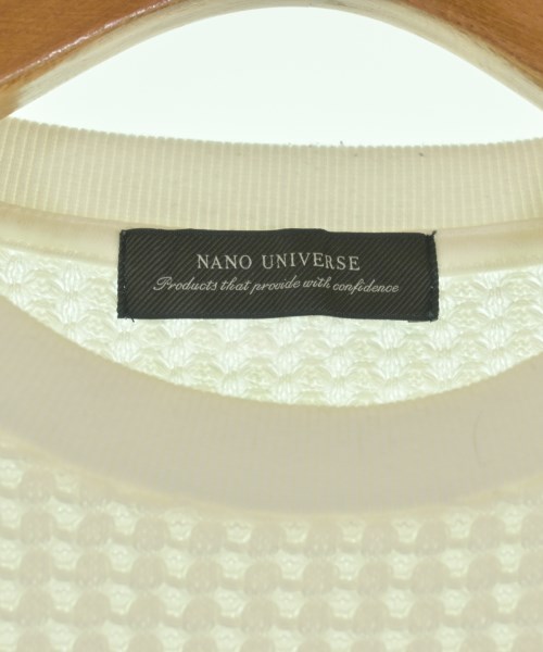 nano UNIVERSE（ナノユニバース）Tシャツ・カットソー 白 サイズ:L メンズ/2200606953276