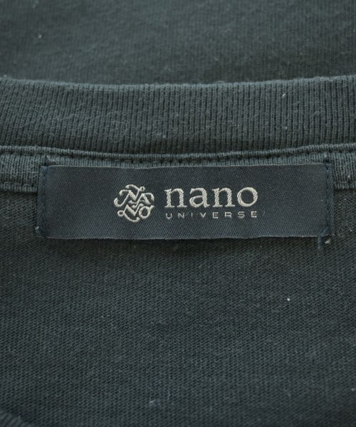 nano UNIVERSE（ナノユニバース）Tシャツ・カットソー 黒 サイズ:M メンズ/2200614360189
