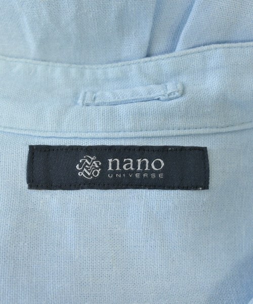 nano UNIVERSE（ナノユニバース）カジュアルシャツ 青 サイズ:L メンズ/2200615054070