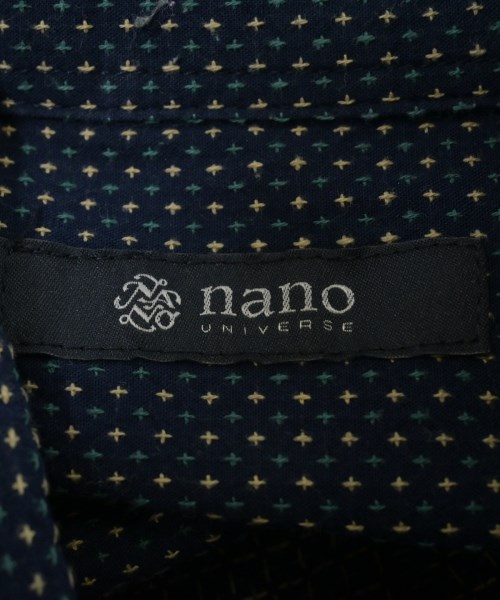 nano UNIVERSE（ナノユニバース）カジュアルシャツ 紺 サイズ:M メンズ/2200614802085