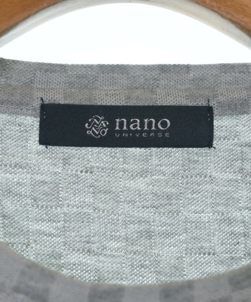 nano UNIVERSE（ナノユニバース）Tシャツ・カットソー グレー サイズ:L メンズ/2200614802177