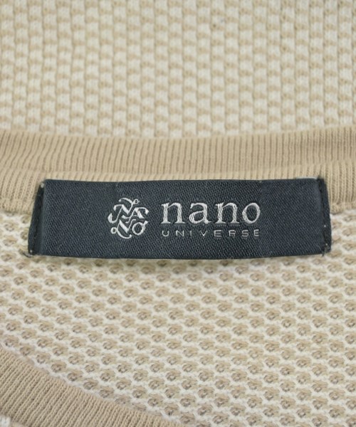nano UNIVERSE（ナノユニバース）Tシャツ・カットソー ベージュ サイズ:S メンズ/2200614802238