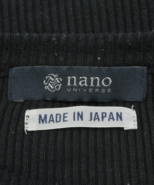 nano UNIVERSE（ナノユニバース）Tシャツ・カットソー 黒 サイズ:M メンズ/2200614802269