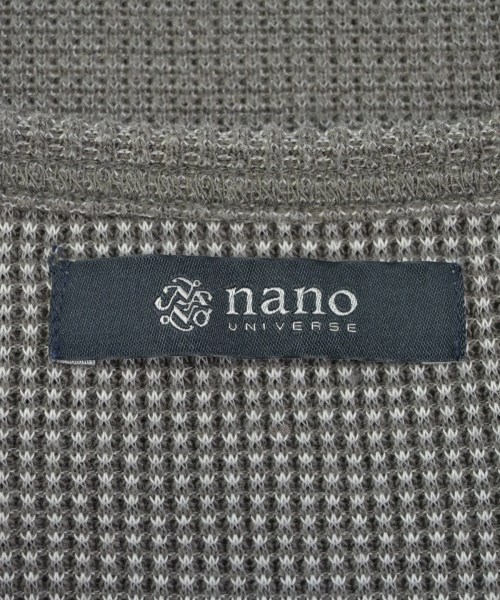 nano UNIVERSE（ナノユニバース）ニット・セーター グレー サイズ:M メンズ/2200614802283