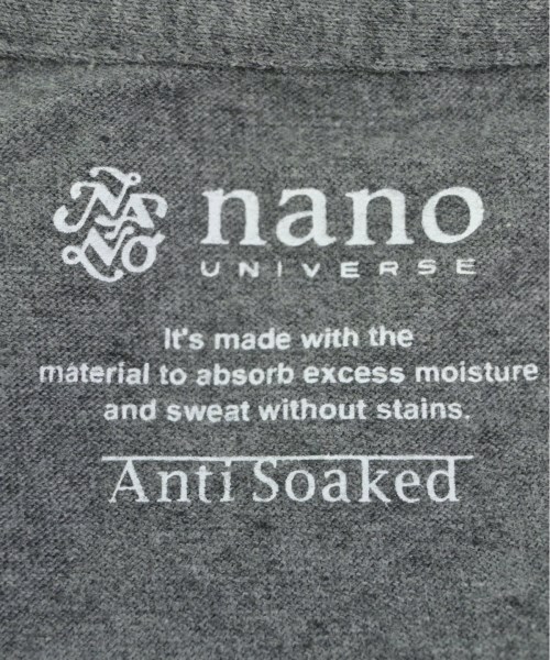 nano UNIVERSE（ナノユニバース）Tシャツ・カットソー グレー サイズ:M メンズ/2200614802313