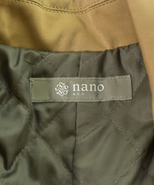 nano UNIVERSE（ナノユニバース）ライダース ベージュ サイズ:L メンズ/2200615867014
