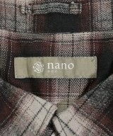 nano UNIVERSE（ナノユニバース）カジュアルシャツ 茶 サイズ:XL メンズ/2200616001066