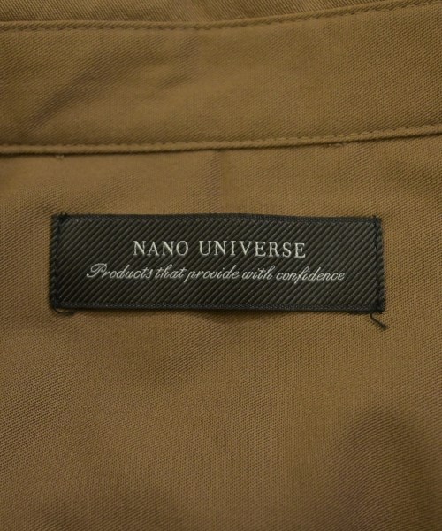nano UNIVERSE（ナノユニバース）カジュアルシャツ 茶 サイズ:S メンズ/2200614068108