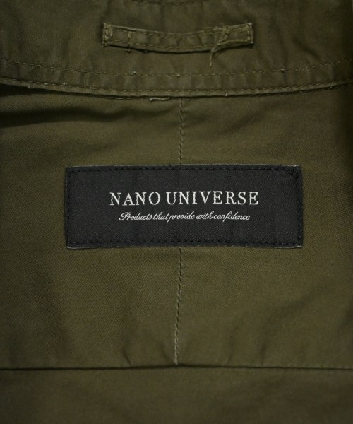 nano UNIVERSE（ナノユニバース）カジュアルシャツ カーキ サイズ:M メンズ/2200614068221