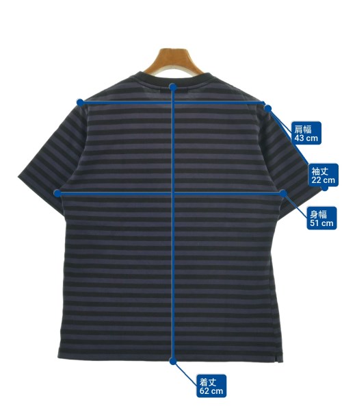 nano UNIVERSE（ナノユニバース）Tシャツ・カットソー 紺 サイズ:M メンズ/2200614068269