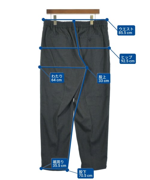 nano UNIVERSE（ナノユニバース）スラックス グレー サイズ:XL メンズ/2200618581061