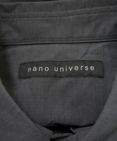 nano UNIVERSE（ナノユニバース）カジュアルシャツ グレー サイズ:M メンズ/2200618933051