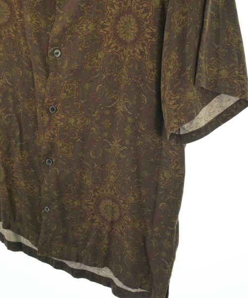 nano UNIVERSE（ナノユニバース）カジュアルシャツ 茶 サイズ:L メンズ/2200619532024