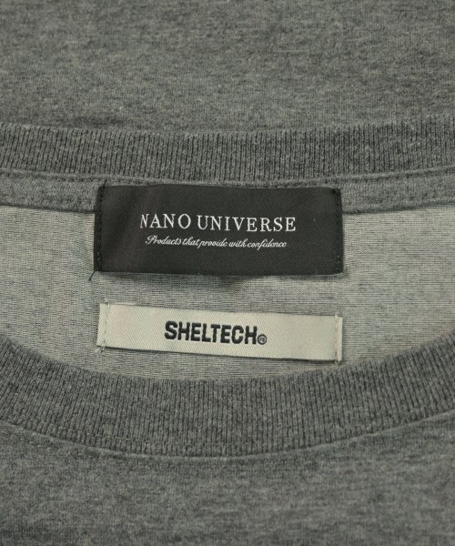 nano UNIVERSE（ナノユニバース）Tシャツ・カットソー グレー サイズ:L メンズ/2200619388201