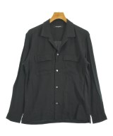 nano UNIVERSE（ナノユニバース）カジュアルシャツ 黒 サイズ:L メンズ/2200620153034