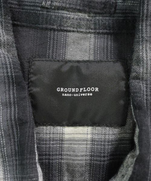 nano UNIVERSE（ナノユニバース）カジュアルシャツ グレー サイズ:L メンズ/2200620153096