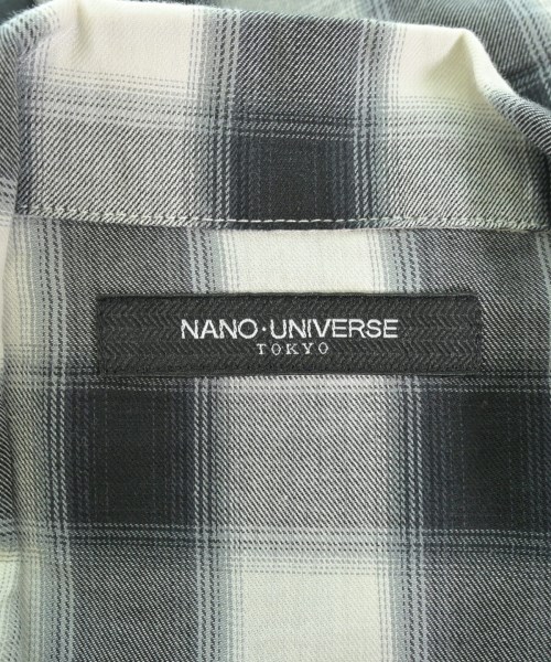 nano UNIVERSE（ナノユニバース）カジュアルシャツ 黒 サイズ:L メンズ/2200620153102