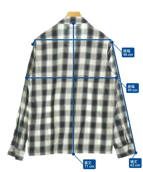 nano UNIVERSE（ナノユニバース）カジュアルシャツ 黒 サイズ:L メンズ/2200620153102