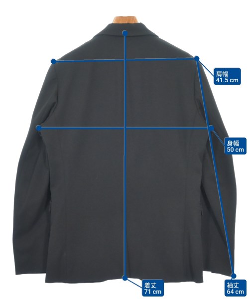 nano UNIVERSE（ナノユニバース）ジャケット 黒 サイズ:M メンズ/2200620272407